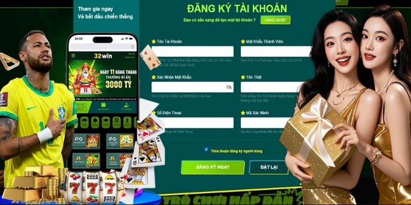 Các thông tin mà thành viên cần cung cấp tại sân chơi cá cược trực tuyến