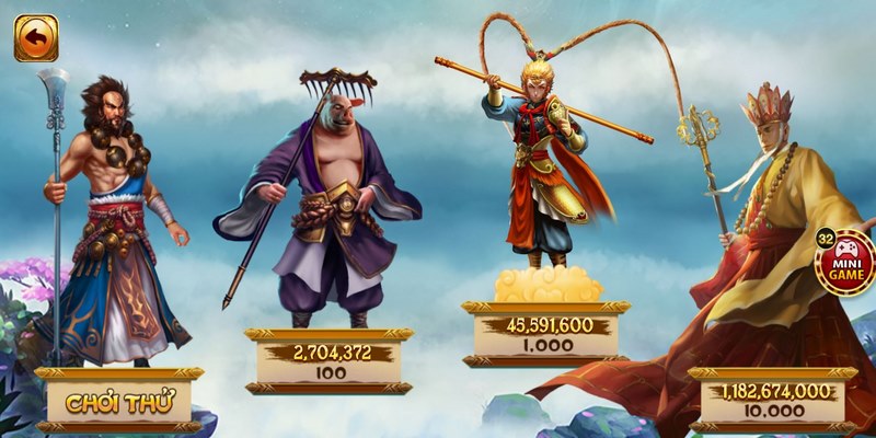 Tựa game nổ hũ trực tuyến đa dạng biểu tượng tại 32Win